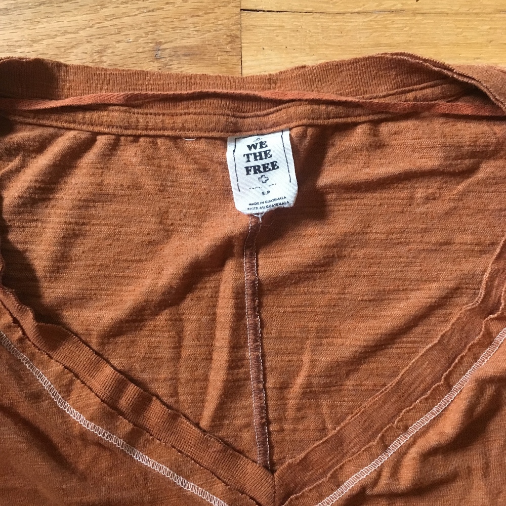 Free People Oversized Tee